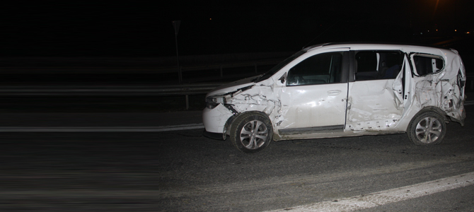 Korkunç kaza! 9 araç birbirine girdi!