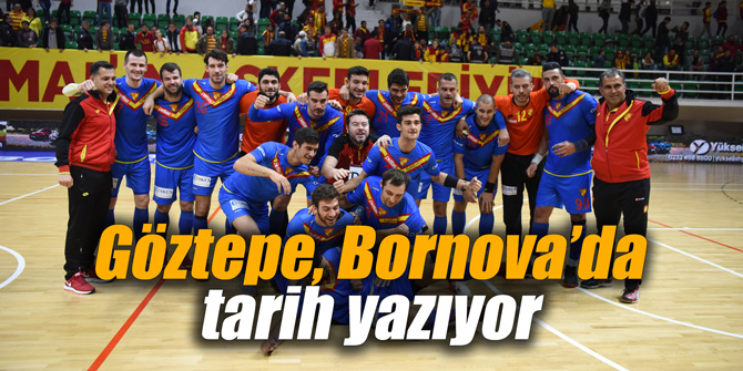 Göztepe, Bornova’da tarih yazıyor