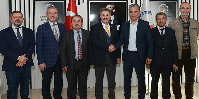 SAYAD’dan Başkan Ümit Uysal’a ziyaret