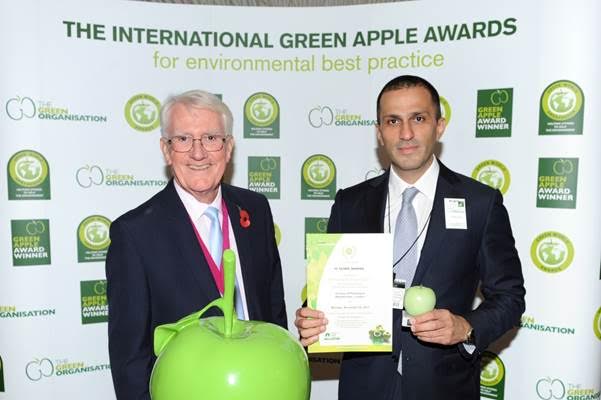 IC Çeşme Marina, “Green Apple” Ödülünü Aldı