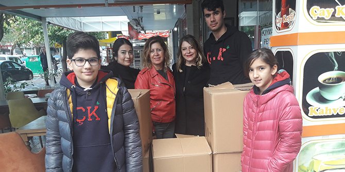 Çamlaraltılı Öğrencilerden Çocuklara Anlamlı Davranış