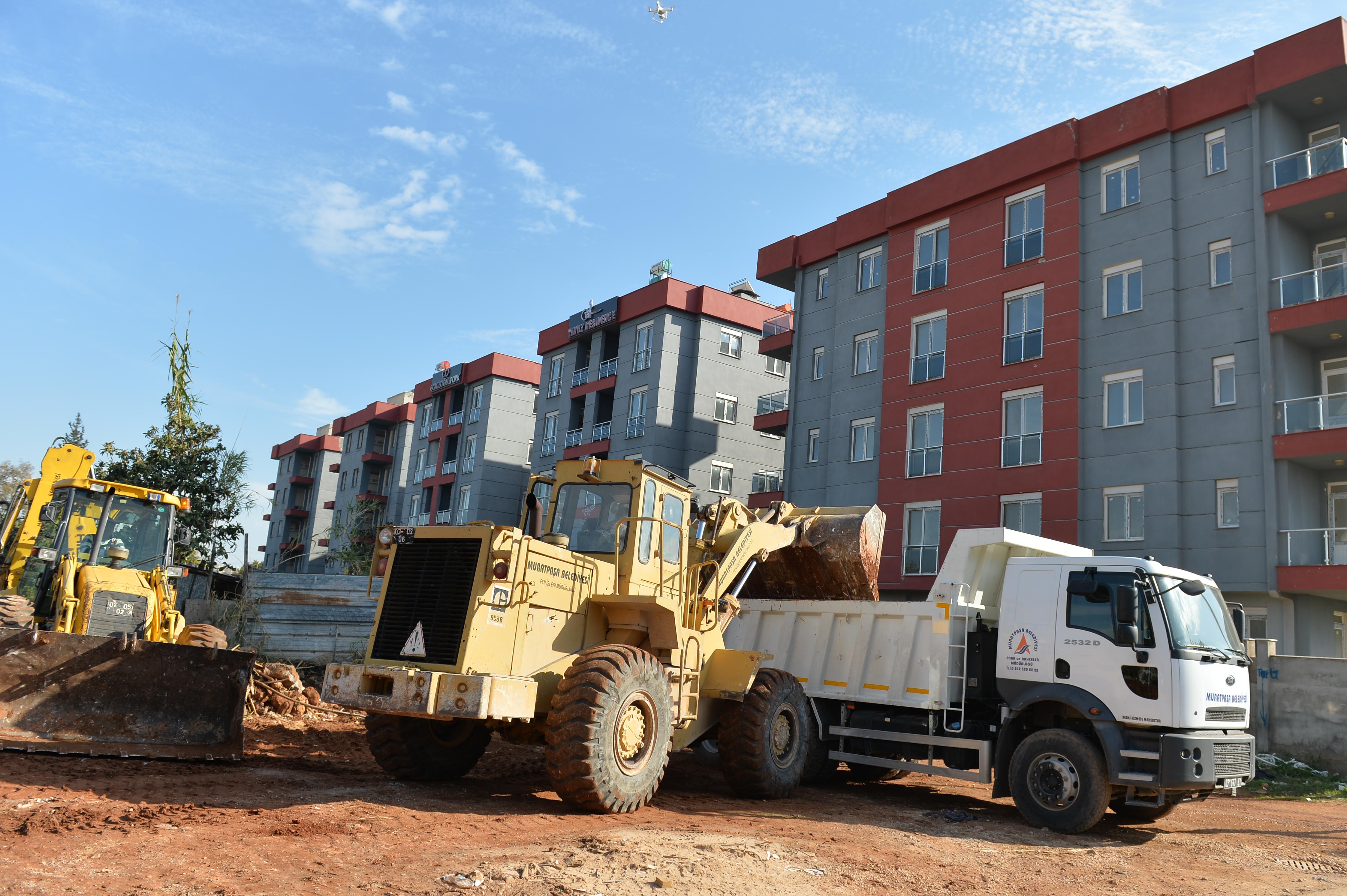 Zeytinköy’deki mezbelelik alan temizlendi