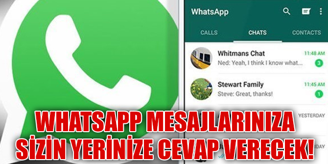 WhatsApp artık mesajlarınıza sizin yerinize cevap verecek