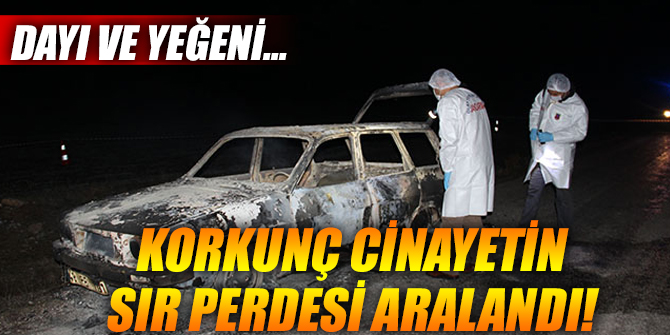 Cinayetin sır perdesi aralandı