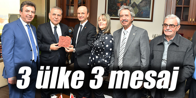 3 ülke 3 mesaj