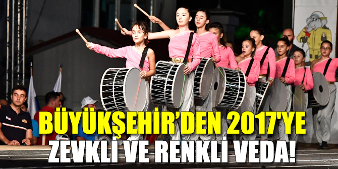 2017'ye zevkli ve renkli veda