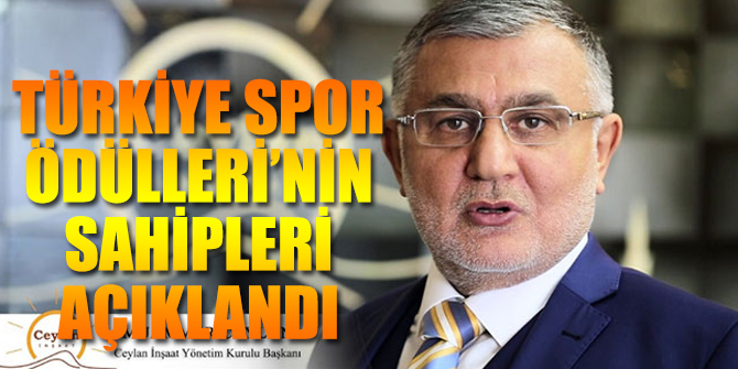 Türkiye Spor Ödülleri’nin sahipleri belli oldu