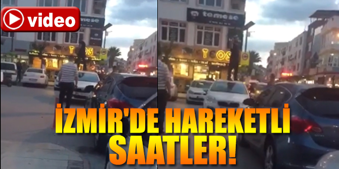 İzmir'de uzun namlulu silah ile korku dolu anlar yaşattı