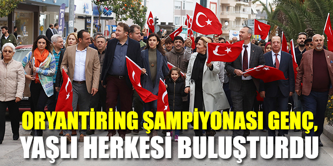 Oryantiring Şampiyonası genç, yaşlı herkesi bir araya getirdi