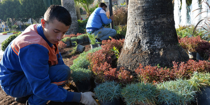 Yeni yıla rengarenk parklar