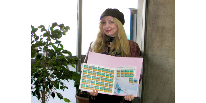 Köstepen'in Doğa Sevgisi Pullarda