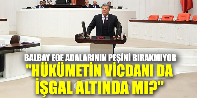 "HÜKÜMETİ̇N VİCDANI DA İŞGAL ALTINDA MI?"
