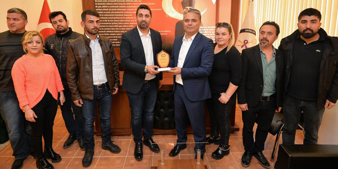 Başkan Uysal çifte ziyaret gerçekleştirdi