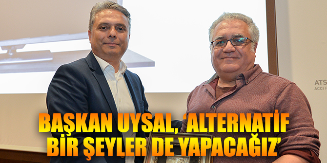 "Alternatif bir şeyler de yapacağız"