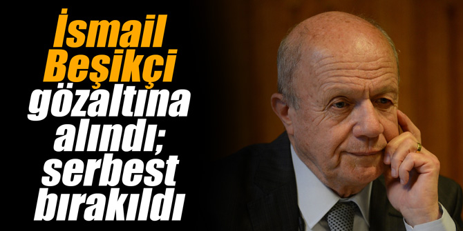 İsmail Beşikçi gözaltına alındı; serbest bırakıldı