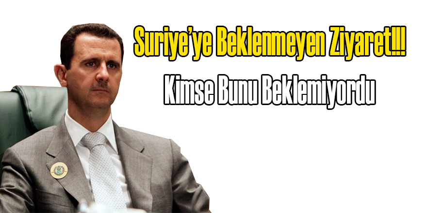 AB'den Suriye'ye Beklenmeyen Ziyaret