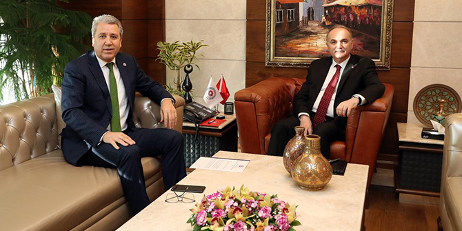 Rektör Prof. Dr. Budak, Ankara’da temaslarda bulundu