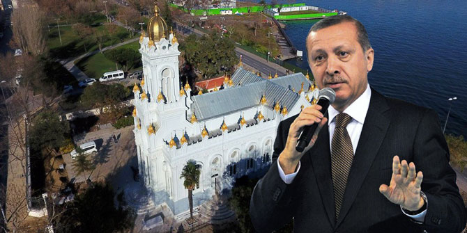 "Demir kilise" açılışında Erdoğan'dan inanç özgürlüğü vurgusu