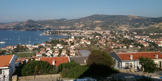 Foça Yazdan Kalma Bir Gün Yaşadı