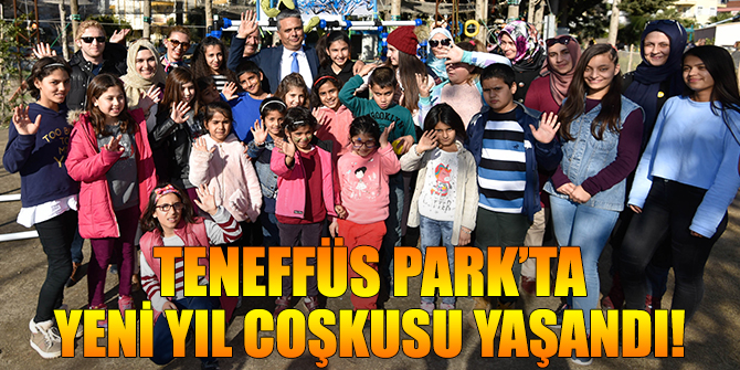 Teneffüs Park’ta 2018 coşkusu yaşandı