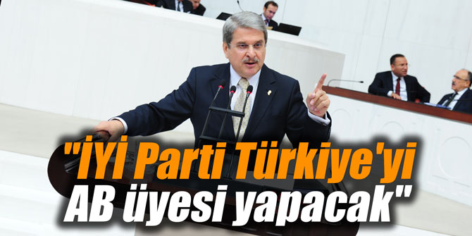 "İYİ Parti Türkiye'yi AB üyesi yapacak"