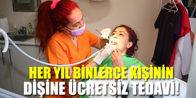 Bayraklı Belediyesi'nden her yıl binlerce kişinin dişine ücretsiz tedavi