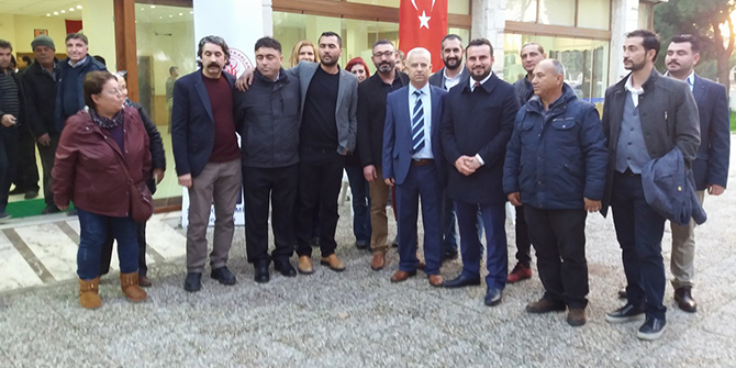 Foça Esnaf ve Sanatkarlar Oda Başkanı Koldaş, Güven Tazeledi