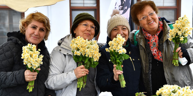 İzmir'de nergis kokulu günler başladı