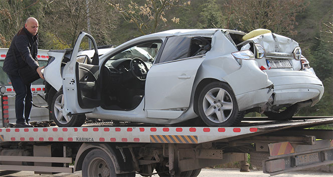 12 araç birbirine girdi, 10 kilometre kuyruk oluştu