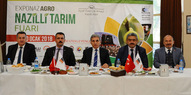128 firma, 640 marka ile Nazilli Tarım Fuarı başlıyor