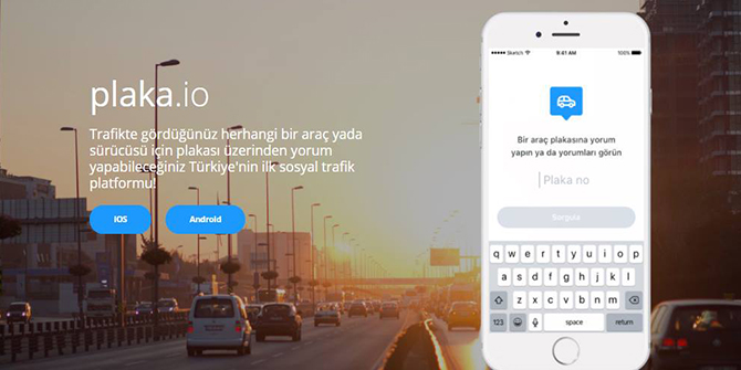 Türkiye'nin İlk Sosyal Trafik Platformu Plaka.io Hayata Geçirildi