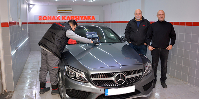 SONAX KARŞIYAKA'DA ARAÇLAR İLK GÜNKÜ GİBİ