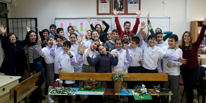 MİNİKLER, HAYALLERİNDEKİ CANLILARI TASARLIYOR