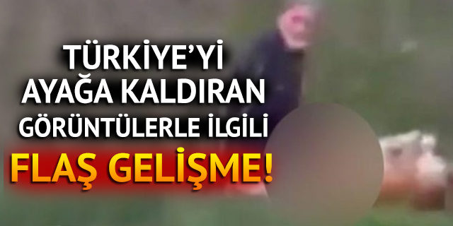 Köpeğe tecavüz eden yaşlı adamla ilgili yeni gelişme!