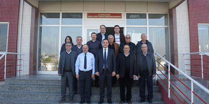 ATB’DEN AYDIN PAMUK TARIM SATIŞ KOOPERATİFİNE ZİYARET