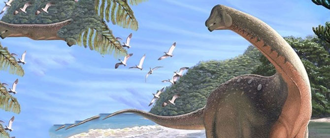 Otobüs uzunluğunda dinozor keşfedildi