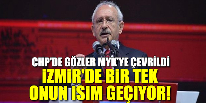 İzmir'de bir tek onun isim geçiyor