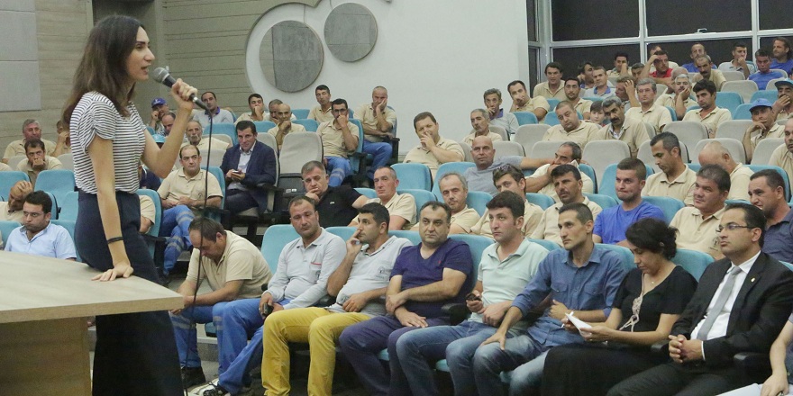 Belediye çalışanlarına özel eğitim