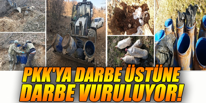 PKK'ya darbe üstüne darbe vuruluyor
