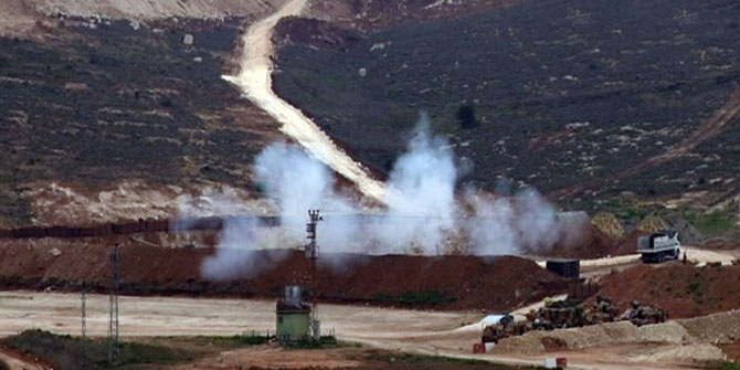 Düşen helikopterin ardından bölge bombardımana alındı