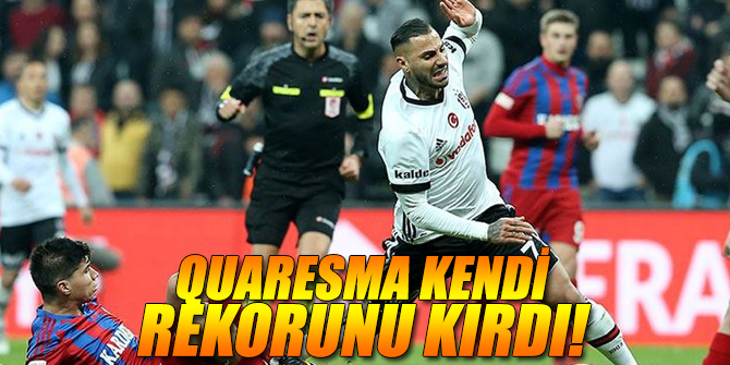 Quaresma kendi rekorunu kırdı