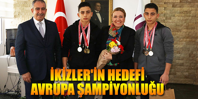 Urla'da İkizler'in hedefi Avrupa Şampiyonu olmak!