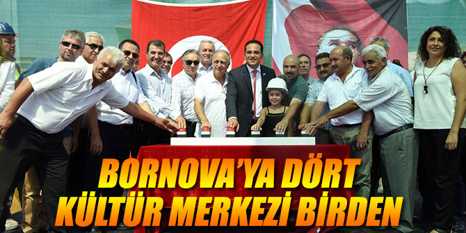 Bornova’ya dört kültür merkezi birden