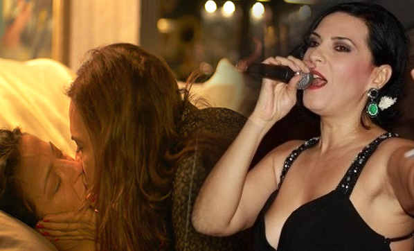 Bu sahneler çok konuşulur! Yeşim Salkım, güzel oyuncu ile böyle öpüştü!