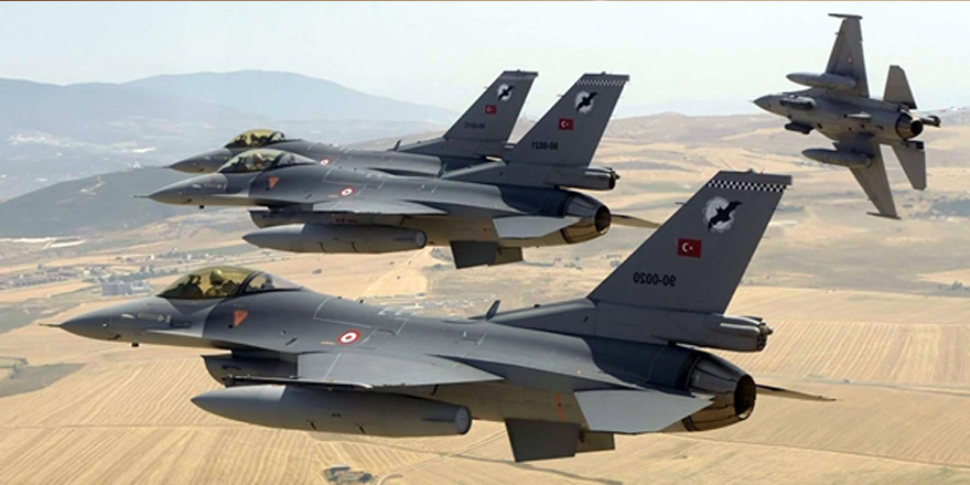 12 F-16 Savaş Uçağı Kalktı!