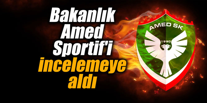 Bakanlık Amed Sportif'i incelemeye aldı
