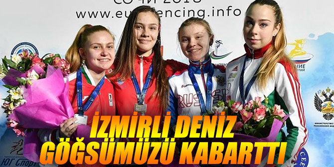 İzmirli Deniz, göğsümüzü kabarttı