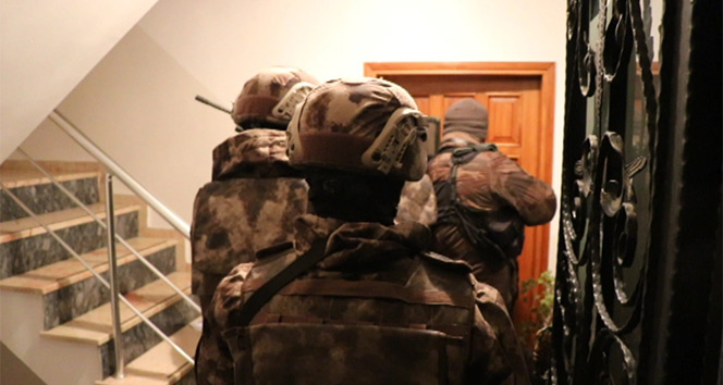 Şafak baskını operasyonunda çok sayıda gözaltı