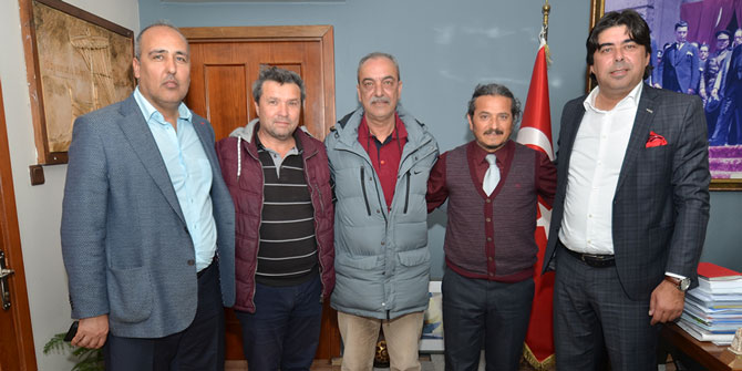 Osman Ergin, Foça'yı ziyaret etti