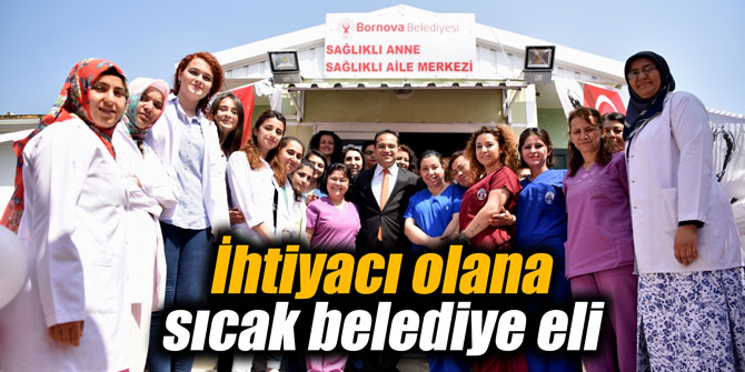 İhtiyacı olana sıcak belediye eli